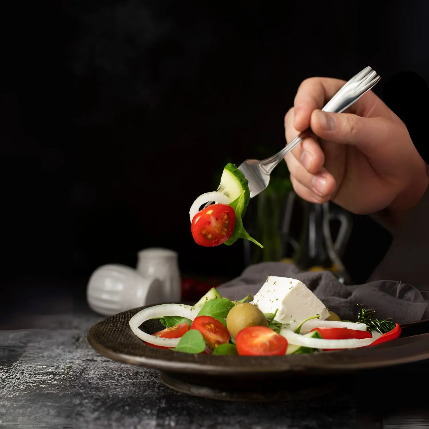 Salade méditerranéenne par Gülşen